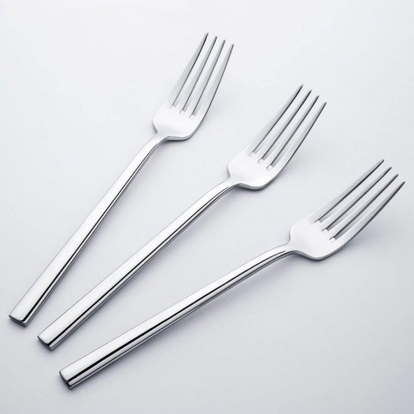 Nehir Dalyan Sade Yemek Çatal 12 Parça