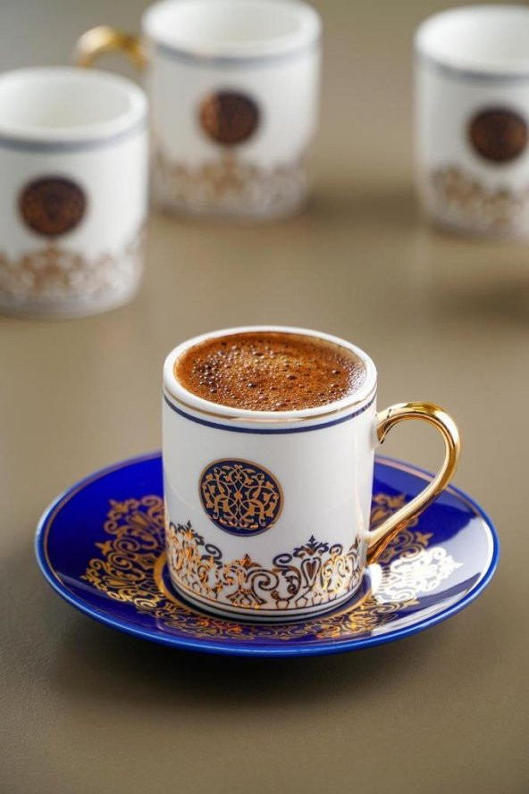 Acar Porselen Kahve Fincan Takımı 6lı EMR-011325/12