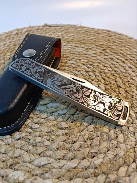 Surbisa İşlemeli Sürmene Çakısı - Resim 5