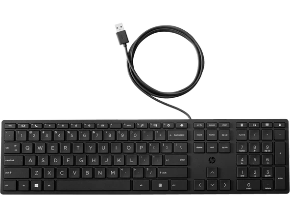 HP 320K KABLOLU KLAVYE SİYAH 9SR37AA