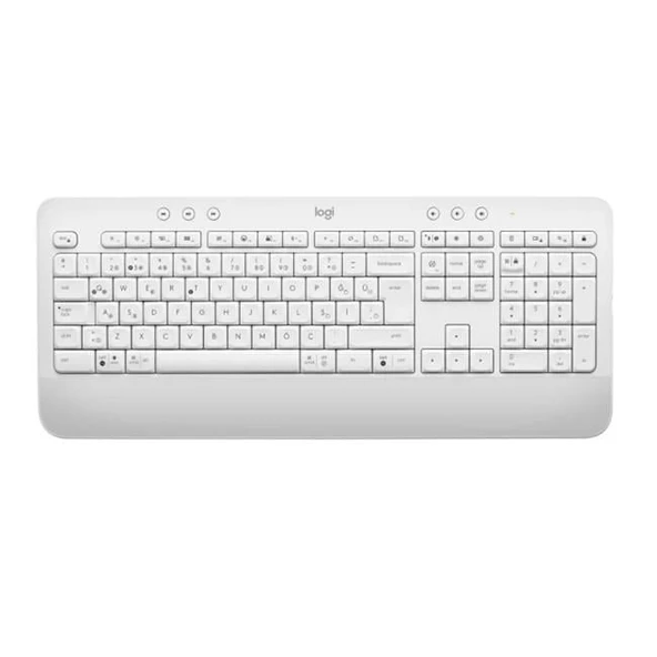 LOGITECH K650 TAM BOYUTLU KABLOSUZ TÜRKÇE Q KLAVYE BEYAZ 920-010973