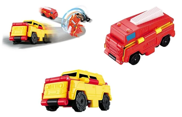 Transracrs Dönüşen Araçlar İtfaiye - Jip