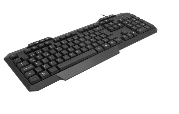 FRISBY FK-4816QU MULTIMEDYA Q KLAVYE USB SİYAH - 3