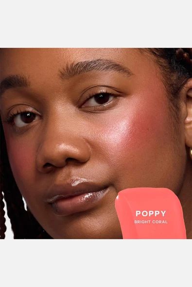 Saie Dew Blush Likit Allık Popy 12ML - 3