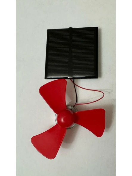 Yenilik Sever Güneş Paneli ile Mini Motor ve Pervane Seti