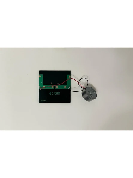 Yenilik Sever Güneş Paneli ile Mini Motor ve Pervane Seti - 2