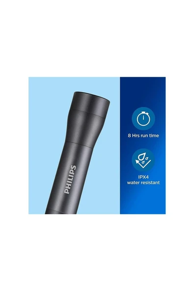 SFL4000T/10 El Feneri - 3 Aaa Pilli LED El Feneri - 120 Lümen - Siyah [enerji Sınıfı A+] - Resim 3