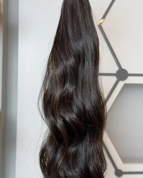 HairPim Professional (0.6 Gr) Doğal 50 Adet 70 Cm Yeni Nesil Kaynak Saç HPD369 - 3