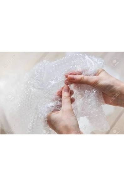 Özel Ebat Balonlu Naylon Pat Pat Havalı Naylon Balonlu Naylon 15 Cm X 50 Metre Pıtpıt Patpat - 3