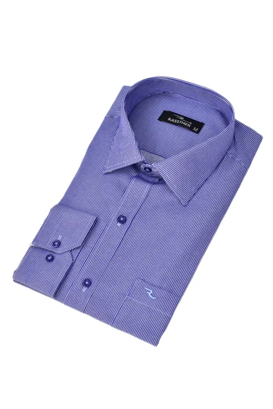 Erkek Çizgili Klasik Tek Cepli Uzun Kol Gömlek BGL-ST04553 - Resim 4