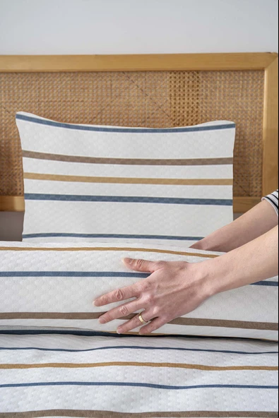 Aren Çift Kişilik Baskılı Pike 200 x 220 cm - 4