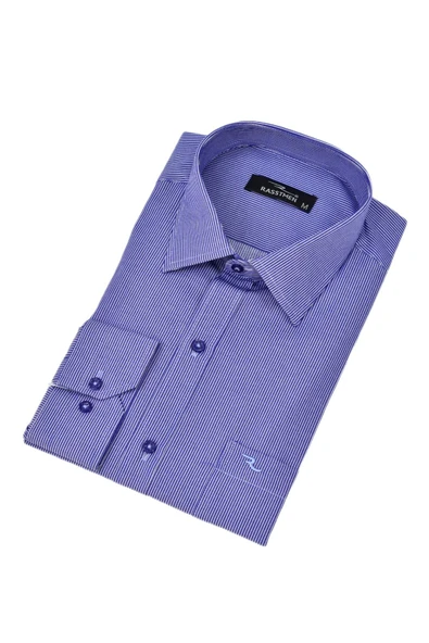 Erkek Çizgili Klasik Tek Cepli Uzun Kol Gömlek BGL-ST04553 - Resim 11