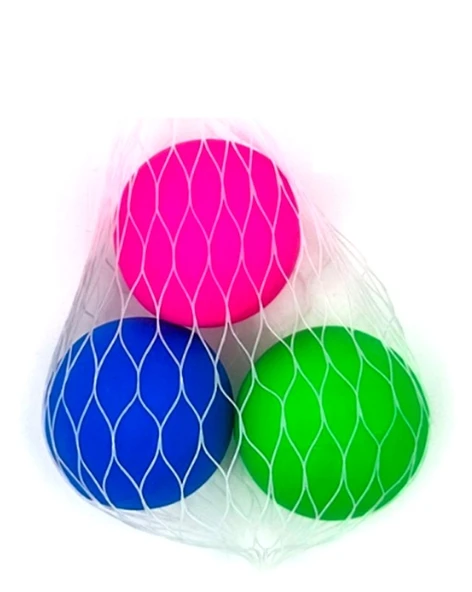 Plastik Top Küçük 3Lü Filede
