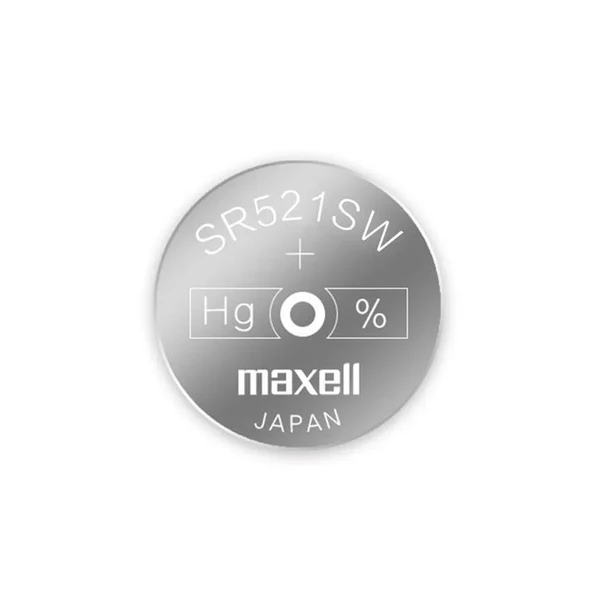 Maxell  379  SR521SW /1.55V Pil - 2