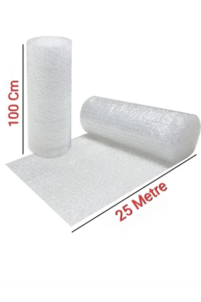 100 Cm X 25 Metre Balonlu Naylon Patpat Naylon Ambalaj Taşınma Naylonu