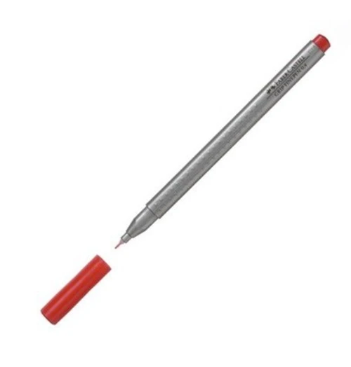 Faber Castell Renkli Kalem Grip Finepen 0,4 Kırmızı