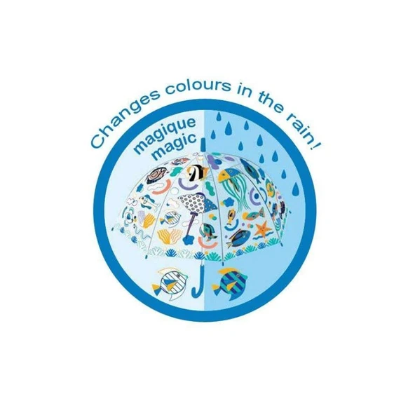 Djeco Sihirli Şemsiye - Poissons - 3