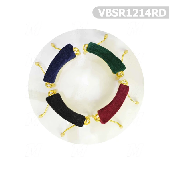 KEMAN YASTIK KIRMIZI METAL 1/2 ve 1/4 VBSR1214RD - 3
