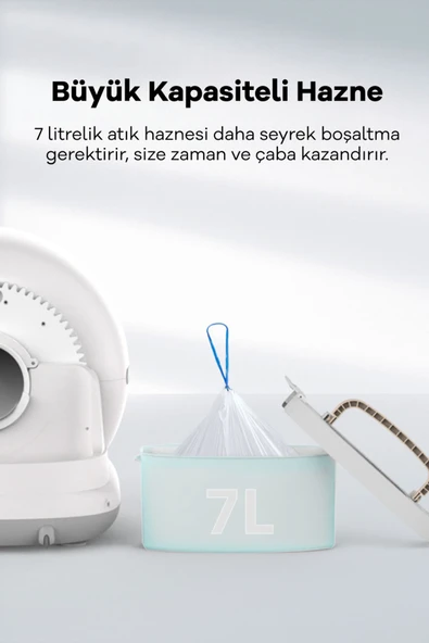 Akıllı Otomatik Kedi Tuvaleti - 8