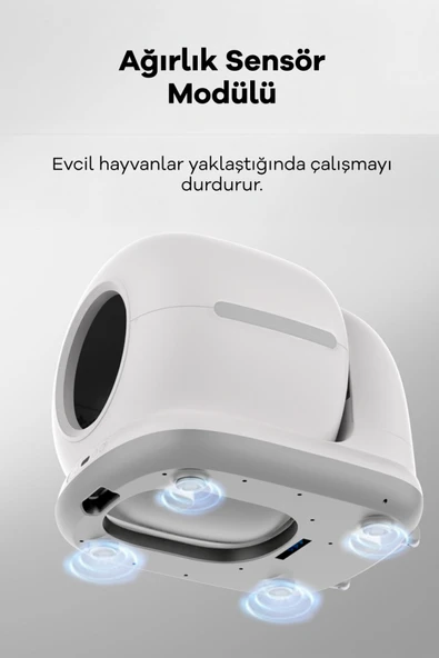 Akıllı Otomatik Kedi Tuvaleti - 3