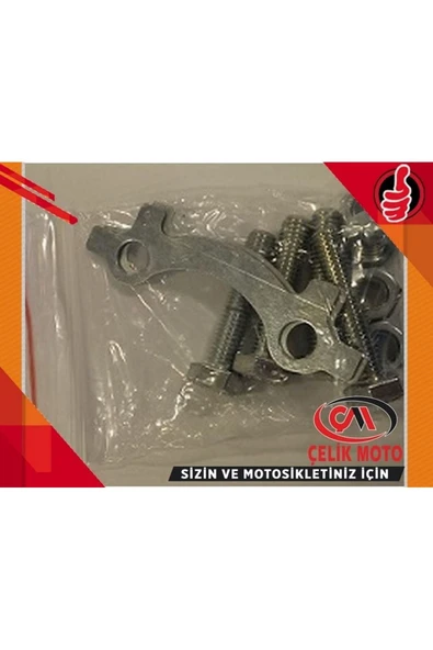 ÇELİKMOTO CUB 100 ARKA ZINCIR DISLI BAGLANTI CIVATA SOMUN PUL #1760 - 1