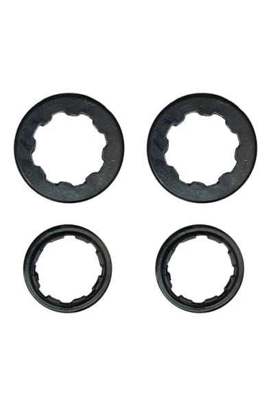 ÇELİKMOTO FAR KULAK LASTİĞİ ALT-ÜST SET CG 125 #GMS6263 ürün görseli 1