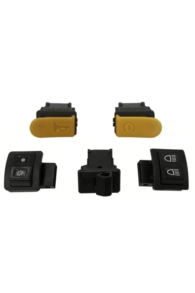 ÇELİKMOTO Kanuni Anahtar Dügme 5 Lı Set Sct-50