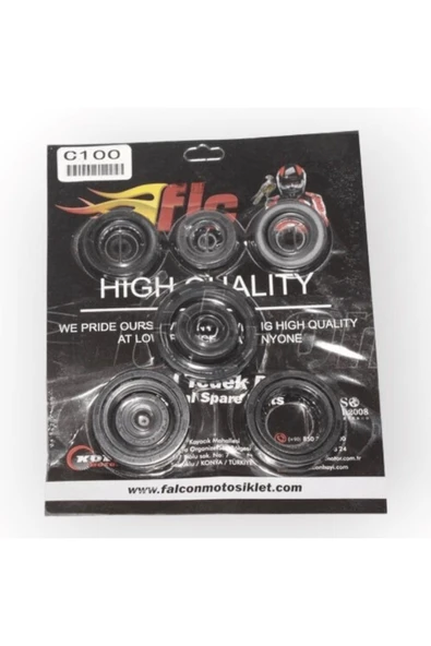 ÇELİKMOTO KEÇE SETİ 6+2-CUB #FLC10000211