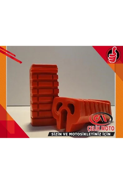 ÇELİKMOTO ON BASAMAK LASTIGI TAKIM KIRMIZI #YPSPD-SFFFR008-K - 1