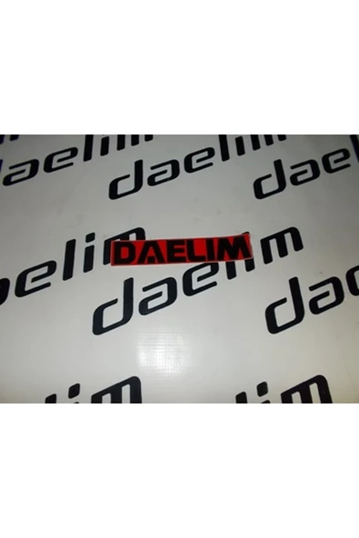 ÇELİKMOTO DAELIM VJF250 ROADWIN DEPO STIKER (KIRMIZI) #VJF250 B3401 KR