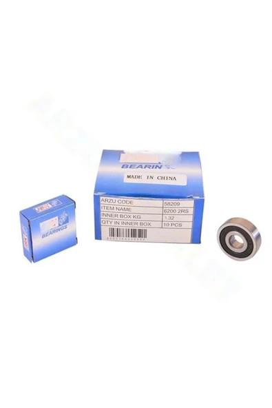 ÇELİKMOTO RULMAN [PLASTİK KAPAKLI] 6200 #58209