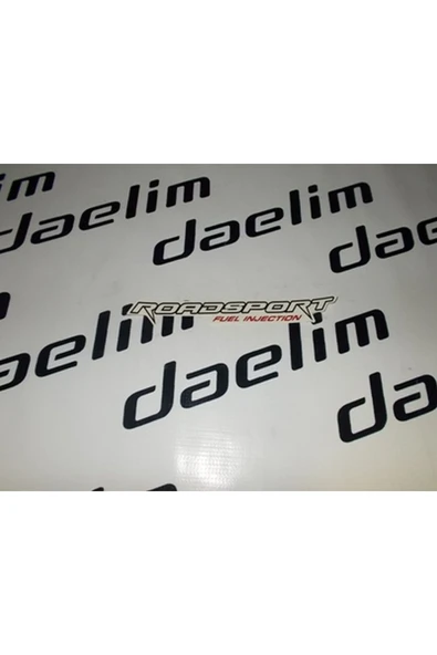 ÇELİKMOTO DAELIM VJF250 ROADWIN ROADWIN STIKER SOL (BEYAZ) #VJF250 B3407 BY