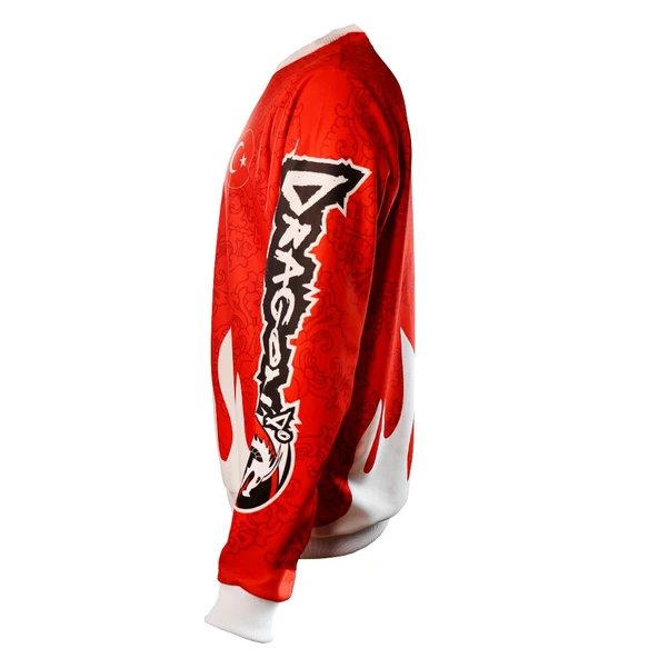 DragonDo TX8501 Milli Takım Muaythai Sweatshirt Muay Thai Federasyon Logolu Milli Takım Sweatshirt - 3