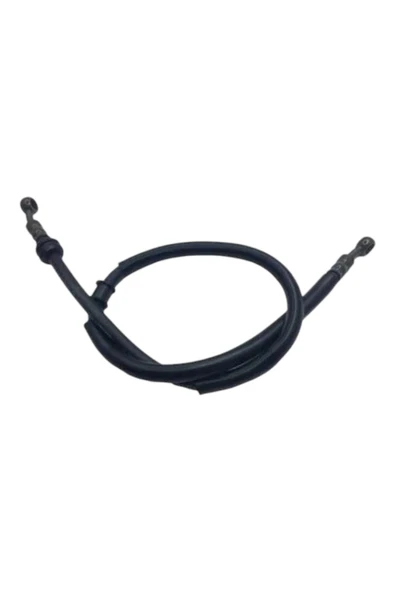 ÇELİKMOTO CG 125 ÖN FREN HİDROLİK HORTUMU SİYAH 90 CM #100858 ürün görseli 1