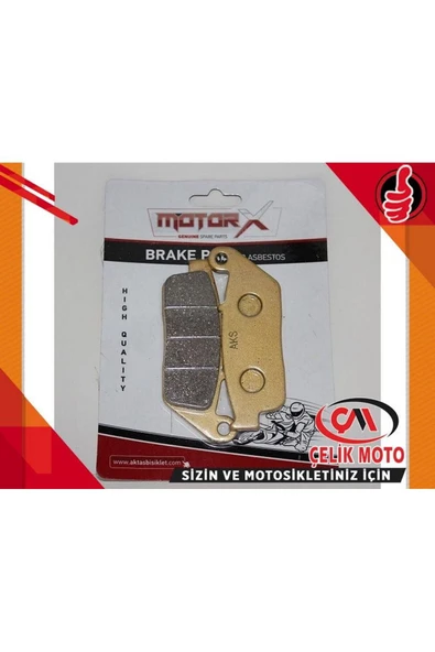 ÇELİKMOTO ON FREN DISK BALATASI KANUNI SEYHAN-150/Z-ONE 180 #205015150008