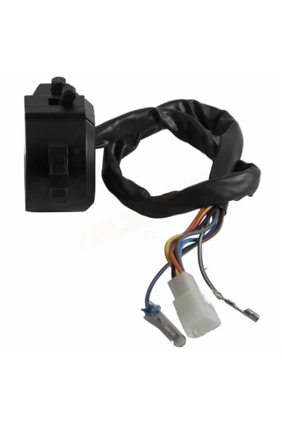 ÇELİKMOTO SAĞ KUMANDA [SİYAH] AGK 1. KALİTE #51306 ürün görseli 1