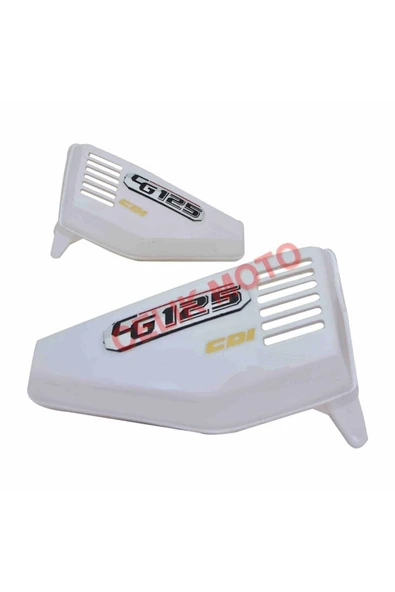 ÇELİKMOTO YAN KAPAK BEYAZ [TAKIM] CG #54196P ürün görseli 1