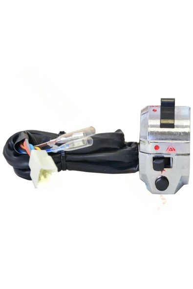 ÇELİKMOTO SAĞ KUMANDA [KROM] CG - KUBA #51463 ürün görseli 1