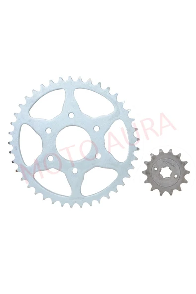 monero Ön - Arka Dişli Set [14t / 41t] [520] Honda Bajaj Pulsar Rs 200
