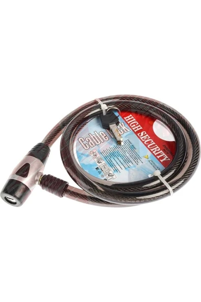 ÇELİKMOTO HALAT KİLİT 15*150 CM ZHONGLI #B2210