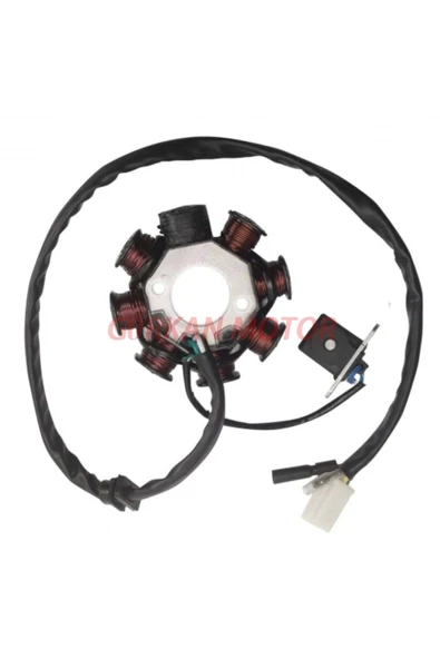 monero Statör 8" Li Scooter [Oem Kalite] ürün görseli 1