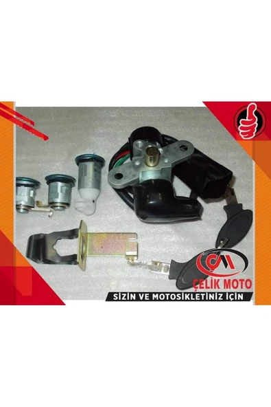 ÇELİKMOTO SCT 150 KONTAK SET B.KASA #MBZSCTKSBK ürün görseli 1