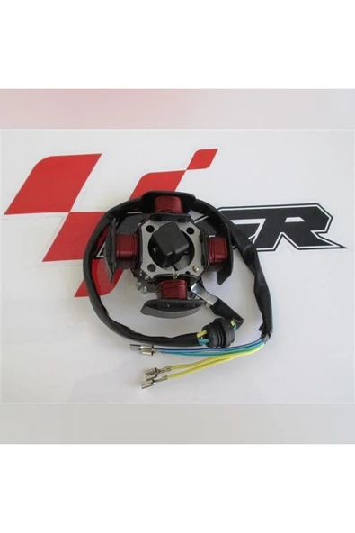 ÇELİKMOTO CG 125 4'LU STATOR 4 KABLO BEZ BOBINSIZ DC #ELK 034B