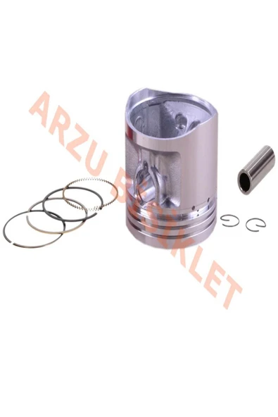 ÇELİKMOTO PİSTON - SEGMAN TAKIMI 13 PERNOLU [63.50 mm] CG #53551