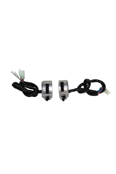 DELTAFORCE 125AGK KUMANDA DUGMELERI SAG/SOL TAKIM GRI #Y4DLT0150A0120