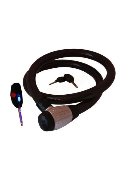 ÇELİKMOTO HALAT KİLİT [84715] 25 x 150 CM [IŞIKLI ANAHTAR] ZHONGLI #21042 ürün görseli 1