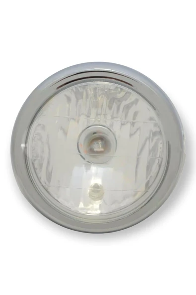 ÇELİKMOTO ÖN FAR KOMPLE SİYAH WINDY-E BELGELİ #54670 ürün görseli 1