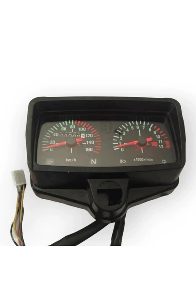 ÇELİKMOTO KM SAATİ KIRMIZI IŞIKLI 150 ASYA - 125 AGK #UMT642 ürün görseli 1