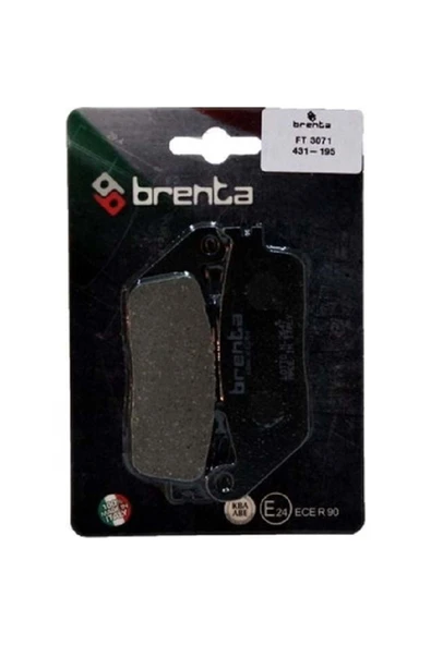 ÇELİKMOTO Brenta Ft 3071 Organik Disk Fren Balata
