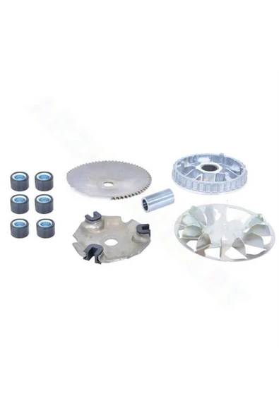ÇELİKMOTO ÖN DEBRİYAJ KOMPLE [SOĞUTMA FANI DAHİL] ACTIVA S #50962P